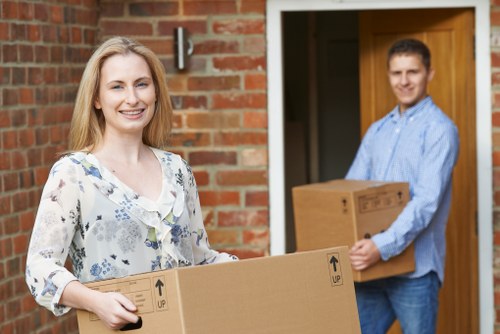 Local moving van used for furniture and boxes in St Johns