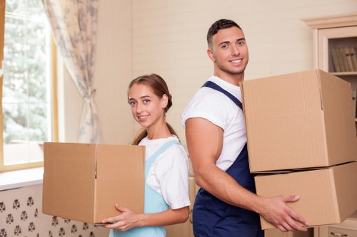 Local team handling sofa and chair pick-up in St Johns